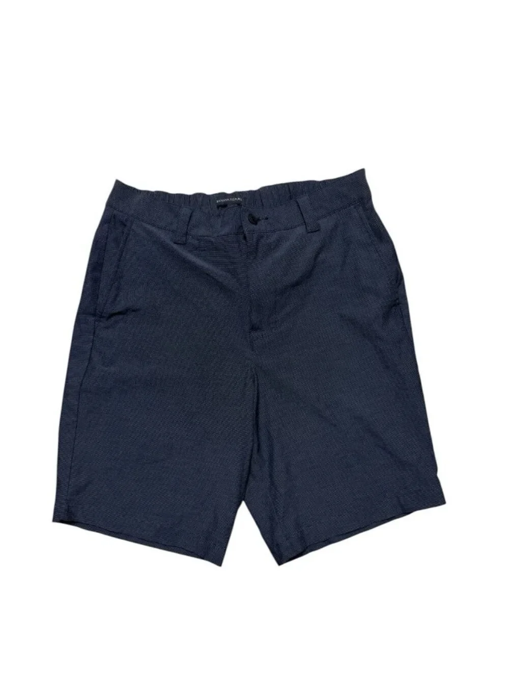 Banana Republic Gray Stretch Shorts Size 32 Elastic Waist Casual